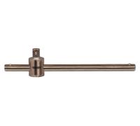 KS Tools 965.3803 3/8" Mango en T TITANplus con bloque deslizante, 180 mm