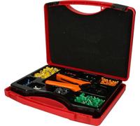 KS Tools 970.0840 Surtido de terminales para hilos con crimpadora, 0,25 - 6,0 mm², 1001 pzs