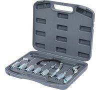 KS Tools 980.1100 Juego Adaptadores Para Bomba De Engrase, 7 pzs