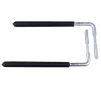 KS Tools 140.2313 Herramienta de desmontaje de airbag, 2 pzs, Audi A4, A6, Volkswagen Passat, Polo, Lupo