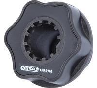 KS TOOLS Bajonett-Adapter für Öl-Einfülltrichter für Citroën und Peugeot 150.9146