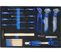 Ks Tools - Brillante Anexo Con Schraubendrehern, Tenazas, Martillo, 39-tlg