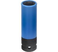 KS Tools - BRILLIANT TOOLS BT691006 1/2" Llave de vaso de impacto para llantas de aluminio, 17 mm [Powered by KS TOOLS]