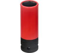 KS Tools - BRILLIANT TOOLS BT691008 1/2" Llave de vaso de impacto para llantas de aluminio, 21 mm [Powered by KS TOOLS]