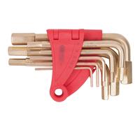 KS Tools Bronzeplus Juego de Llaves Pipa Cabeza Hexagonal 8-tlg. (963.1512)