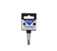 BRILLIANT TOOLS BT020824 Llave de vaso con punta de 1/4" con hexágono interior, 7 mm [Powered by KS TOOLS]