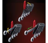 KS TOOLS Carraca de Anillo Kit, 5tlg. 503.5205 Trinquetes Con Ratschenmaul