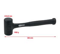 Ks tools Cheque Gratis Martillo, 1270g 140.5257 Asbeulwerkzeuge