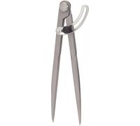KS Tools 300.0416 Compás de puntas con arco de ajuste, 300 mm