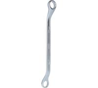 KS Tools 517.0878 - Llave de doble anillo (ligeramente acodada, 21 x 23 mm)