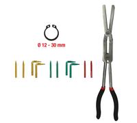 Ks tools Doppelgelenk-Sicherungszange Para Innensicherungsringe Intercambiable