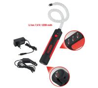 KS TOOLS Flexible Lámpara de Inspección 6 Vatios+1 LED Luz Principal Trabajo