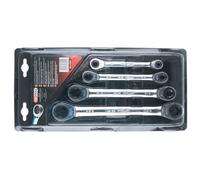 KS Tools Gearplus Torx-E-Doppel-Ratschenringschlüssel-Satz, 4-tlg. E Torx