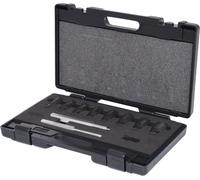 KS Tools 913.1480 Juego de seguridad de desmontaje de ruedas, 10 pzs