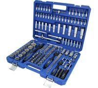 KS Tools - Juego De Llaves De Impacto Con Caja De Carraca