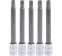 KS TOOLS Juego De Llaves De Impacto De Aire Especial De 1/4", 5 Piezas
