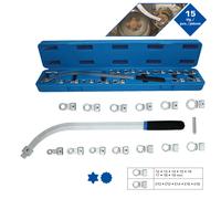 Brilliant Tools 15-pcs Interchangeable belt tensioner wrench set