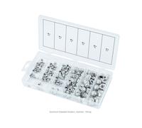 KS TOOLS Juego De Tuercas De Acero Inoxidable, 150 Piezas 970.0460