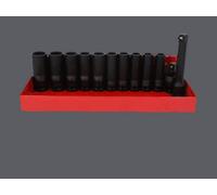 KS TOOLS Juego de vasos de impacto Juego de llaves de impacto 515.1140 Acero