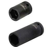 KS TOOLS Kraft-Stecknuss-Satz für LKW Radbolzen, 2-tlg 33mm 515.0306