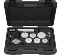 KS TOOLS Kühlsystem-Prüfgerät LKW, 9-tlg 455.0110