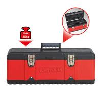 KS TOOLS Kunststoff-Stahlblech-Werkzeugkiste, 395x180x170 Bolso Maleta