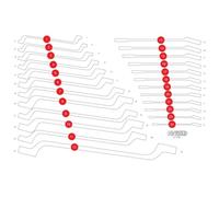 KS TOOLS Leere Schaumstoffeinlage zu 811.1024 811.1024-97
