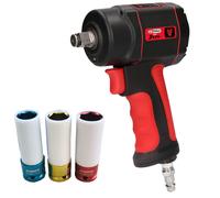 KS TOOLS Llave De Impacto Neumática MiniDEVIL 1/2" Max. 1084Nm Incl. 3 Piezas
