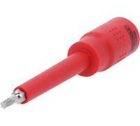 KS Tools - Llave de vaso con punta (3/8", T20, 122 mm)