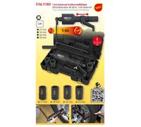 KS TOOLS Multiplicador De Par 1:64, 5 Piezas 3800Nm 516.1180 Herramienta De Par
