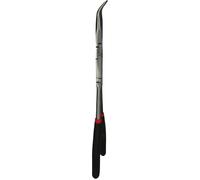 KS TOOLS Pinza De Punta Plana De Doble Articulación, Curvada A 45°, XL 500.7163