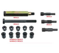 KS TOOLS Reparación Roscado Kit M10x1, 0 para Bujías de Incandescencia 15-TLG