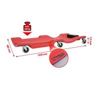 KS Tools Rollbrett 1030x480x115mm, Con 6 Rodillos, Hasta 120kg 500.8090