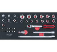 KS Tools Scs 3/8" Set de Llaves Conexión, 36-tlg. En 1/3 Sistema Repuestos (