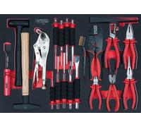 KS TOOLS SCS Juego De Alicates Y Cinceles, 22 Piezas En Inserto De Sistema 1/1