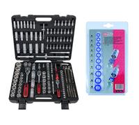 KS Tools Set de Llaves Conexión 195-tlg Trinquete Magneteinlagen Caja