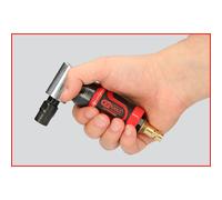 KS TOOLS Slimpower Mini-Druckluft-Winkelstabschleifer, 19.000U / Min