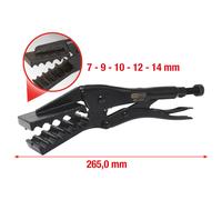 Ks tools Spezial-Klemm-Gripzange, Ø 7-14mm