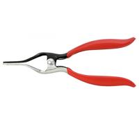 KS TOOLS Spezial-Tüllenzange, 195mm Schlauch-Abstreifzange 115.1044