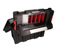 KS TOOLS Universal Kunststoff-Werkzeugkiste Antracita Herramientas Apilable