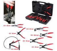 KS Tools Vehículo Schlauchschellenzangen-Satz 7-tlg Cable Bowden Schellenzangen