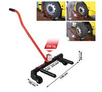 KS TOOLS XXL - Elevador De Ruedas, 250kg Para Transportar Neumáticos Y Llantas