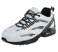 KS Tools Zapatos de Seguridad Con Cojín Aire Blanco, 42 S1P + Src Clase 2