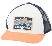 K's Trucker Hat 66032 Patagonia Ridge Rise Stripe: COHO Coral Talla única Unisex Adulto