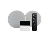 KS-WALL sistema de audio para el hogar Minicadena de música para uso doméstico 30 W Negro, Gris, Blanco