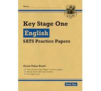 KS1 English SATS Practice Papers: Pack 1 (for end of year assessments) (CGP KS1 SATs Practice Papers)