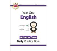 KS1 English Year 1 Daily Practice Book: Autumn Term (CGP Year 1 Daily Workbooks)