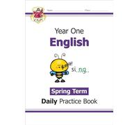 KS1 English Year 1 Daily Practice Book: Spring Term (CGP Year 1 Daily Workbooks)