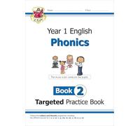 KS1 English Year 1 Phonics Targeted Practice Book - Book 2 (CGP Year 1 Phonics)