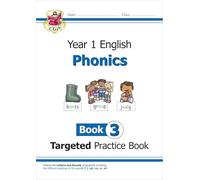 KS1 English Year 1 Phonics Targeted Practice Book - Book 3